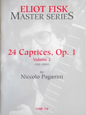 24 Caprices, Volume 2 (Fisk) Caprices 13-24