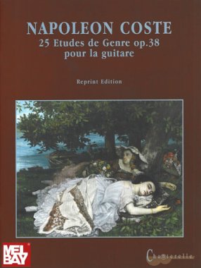 25 Etudes de Genre op.38 pour la guitare