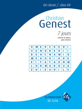 7 Jours (Kit class) - for guitar orchestra