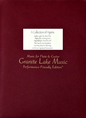 A Collection of Hymns arr. by R. Desrosiers for guitar, flute & voice
