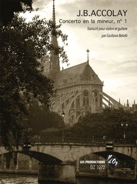 Accolay | Concerto en la mineur, no. 1 for guitar & violin