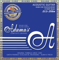 Adamas 1919NURC Coated Phosphor Bronze Acoustic Guitar Strings 13-56