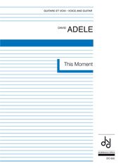 Adele | This Moment for guitar and vocals