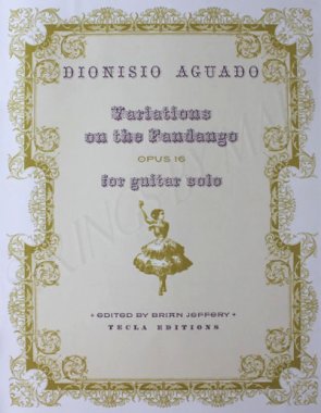 Aguado | op. 16, Variations on the Fandango for solo guitar