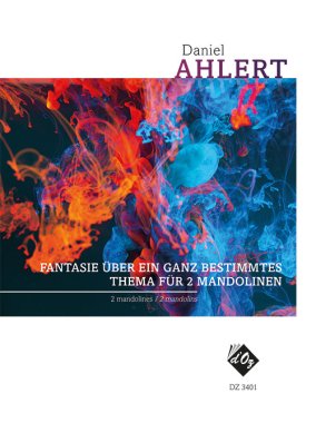 Ahlert | Fantasie uber ein ganz bestimmtes Thema fur 2 Mandolinns