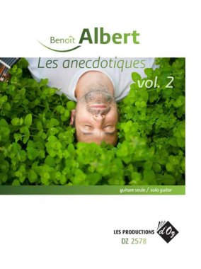 Albert | Les anecdotiques, vol. 2 for solo guitar