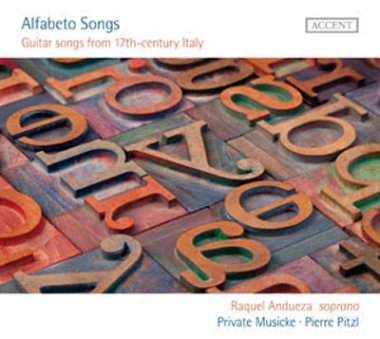 Alfabeto Songs | Guitar songs from 17th-century Italy CD