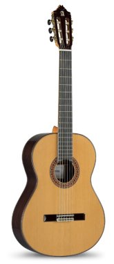 Alhambra 8P-US Classical Guitar, Solid Wood Top and Sides, Concert