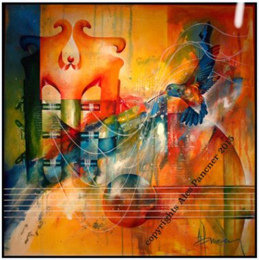 Allegro by Ales Pancner - 12 x 12 (image 8x8)