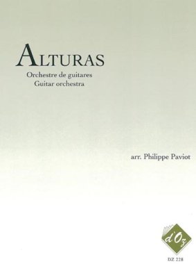 Alturas - Classical Guitar Orchestra Sheet Music