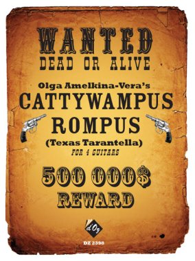 Amelkina | Cattywampus Rompus for 4 guitars