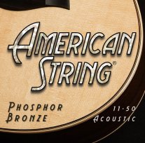 American String PB1150 Phosphor Bronze Acoustic Strings, .011-.050