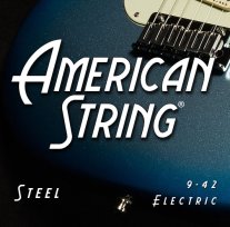 American String S0942 Steel 9-42 Electric Guitar Strings