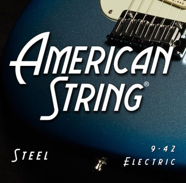 American String S0942 Steel 9-42 Electric Guitar Strings