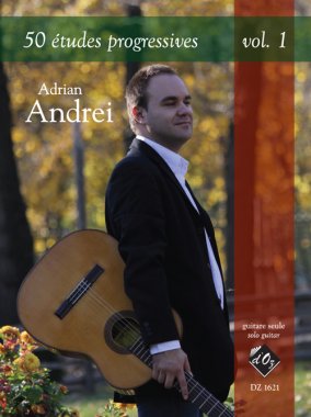 Andrei | 50 Etudes Progressives, Vol. 1 for solo guitar