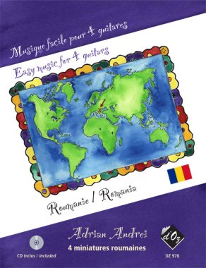 Andrei | Musique Facile for 4 guitars