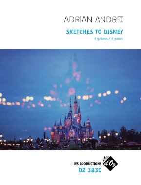Andrei | Sketches to Disney for 4 guitars