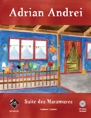 Andrei | Suite Des Maramures (Cd Incl.) for 3 guitars