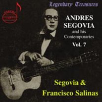 Andres Segovia and His Contemporaries Vol. 7 CD: Francisco de Salinas