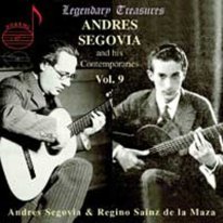 Andres Segovia and His Contemporaries Vol. 9 CD: Sainz de la Maza