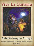 Antonio Joaquin Arizaga - Viva La Guitarra - Book and CD