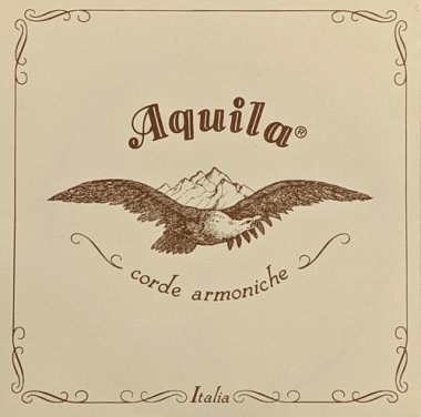 Aquila 100D Copper Wound on Nylgut Lute String 105cm, Single
