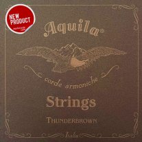 Aquila 165U ThunderBrown 4 String Bass Ukulele Strings