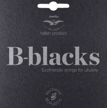 Aquila 180U B-blacks Concert, Soprano Ukulele Strings, High G, GCEA Full Set