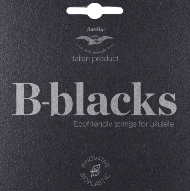 Aquila 181U B-blacks Concert, Soprano Ukulele Strings, Low G, GCEA Full Set