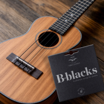Aquila 182U B-blacks Tenor Ukulele Strings, High G, GCEA Tuning, Full Set