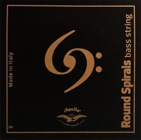 Aquila 315U Round Spirals Acoustic Bass, Low B Short Scale String