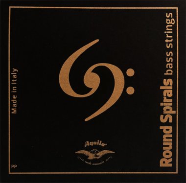 Aquila 320U Round Spirals 4 String Acoustic Bass Set 33-34" Scale Set