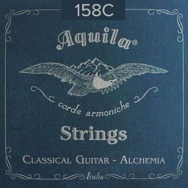Aquila Alchemia Light Tension Guitar Strings 158C, Full Set