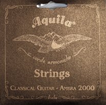Aquila Ambra 2000 Classical Guitar Strings 108C Normal Tension, Set