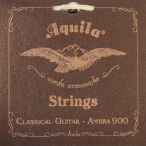 Aquila Ambra 900 Classical Guitar Strings 55C, Full Set
