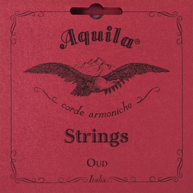 Aquila Arabic Single Oud String Red Series 44O