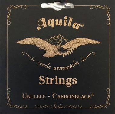 Aquila Carbonblack Soprano Ukulele Strings Low G 148U