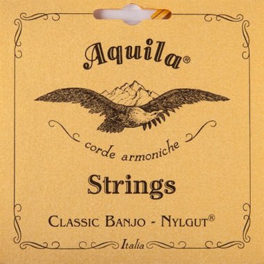 Aquila Classical Banjo Medium Tension 1 Red Series, Full Set