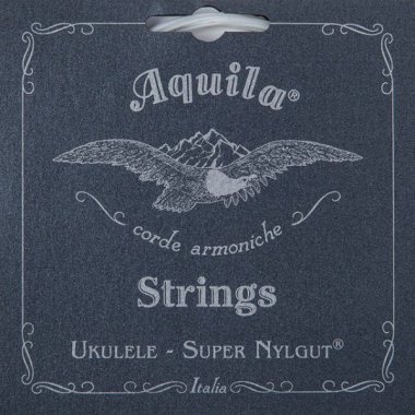 Aquila Concert Ukulele Super Nylgut Strings Low G Tuning 104U