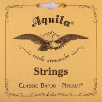 Aquila Minstrel Banjo 5 strings - Nylgut with wound 4th, Full Set