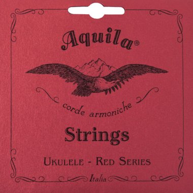 Aquila RED Concert Ukulele Strings Regular Low G Tuning Wound 4th 86U