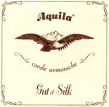 Aquila Romantic 800 Gut and Silk, Bass Set