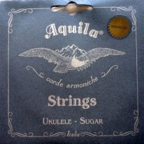 Aquila Sugar 150U Soprano Ukulele Strings High G, Full Set