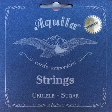 Aquila Sugar 154U Tenor Ukulele Strings High G, Full Set