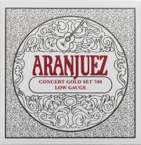 Aranjuez Concert Gold 700 LT Classical Guitar Strings, Full Set