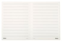 Archives Standard Bound Manuscript Paper Book, 12 Stave, 48 Pages