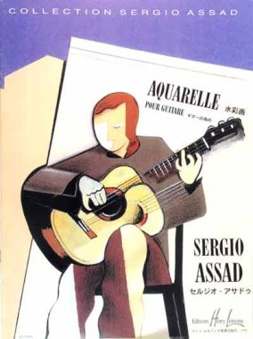 Assad | Aquarelle (pour guitare) for solo guitar