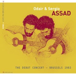 Assad, Sergio / Odair | The Debut Concert, Brussels 1983 CD
