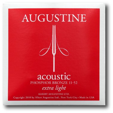 Augustine Acoustic Guitar Strings PB1152 Extra Light 11-52