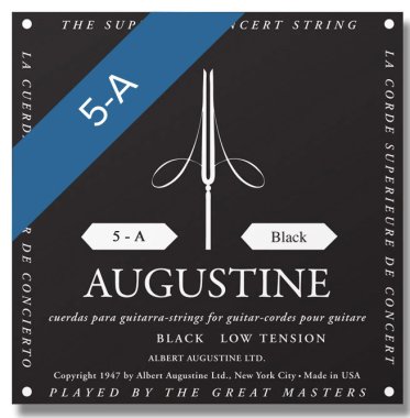 Augustine Black - 5th string (A) .0325